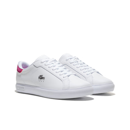 Lacoste Powercourt White/Dark Purple  - 51SFA0131-1S6