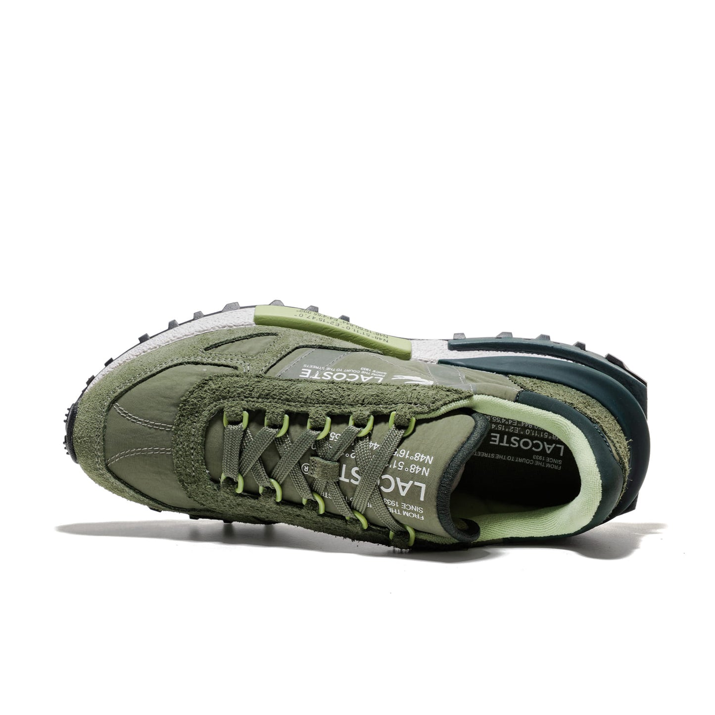 Lacoste Elite Active Khaki/White  - 51SMA0041-255