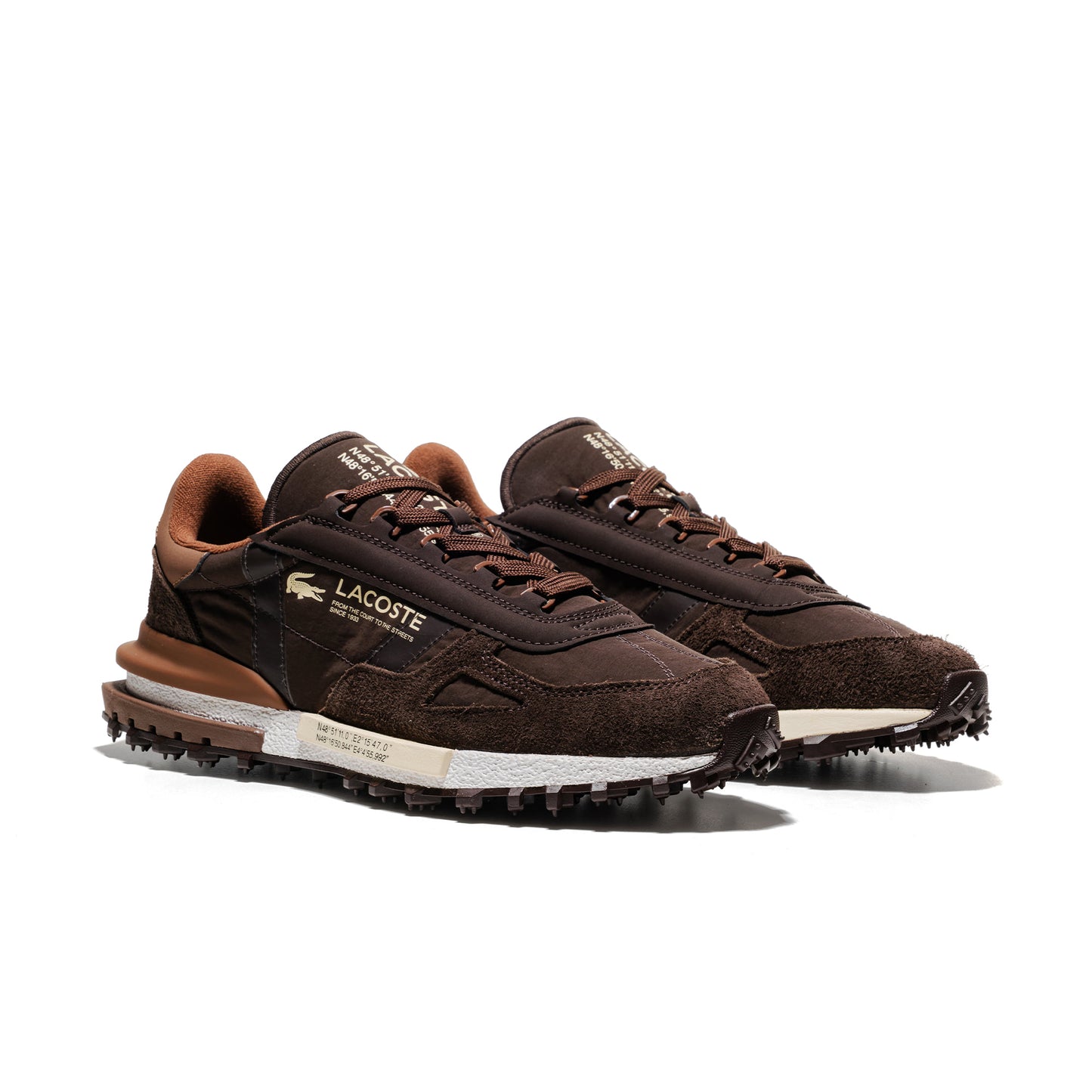 Lacoste Elite Active Dark Brown/Dark Brown  - 51SMA0042-DB2