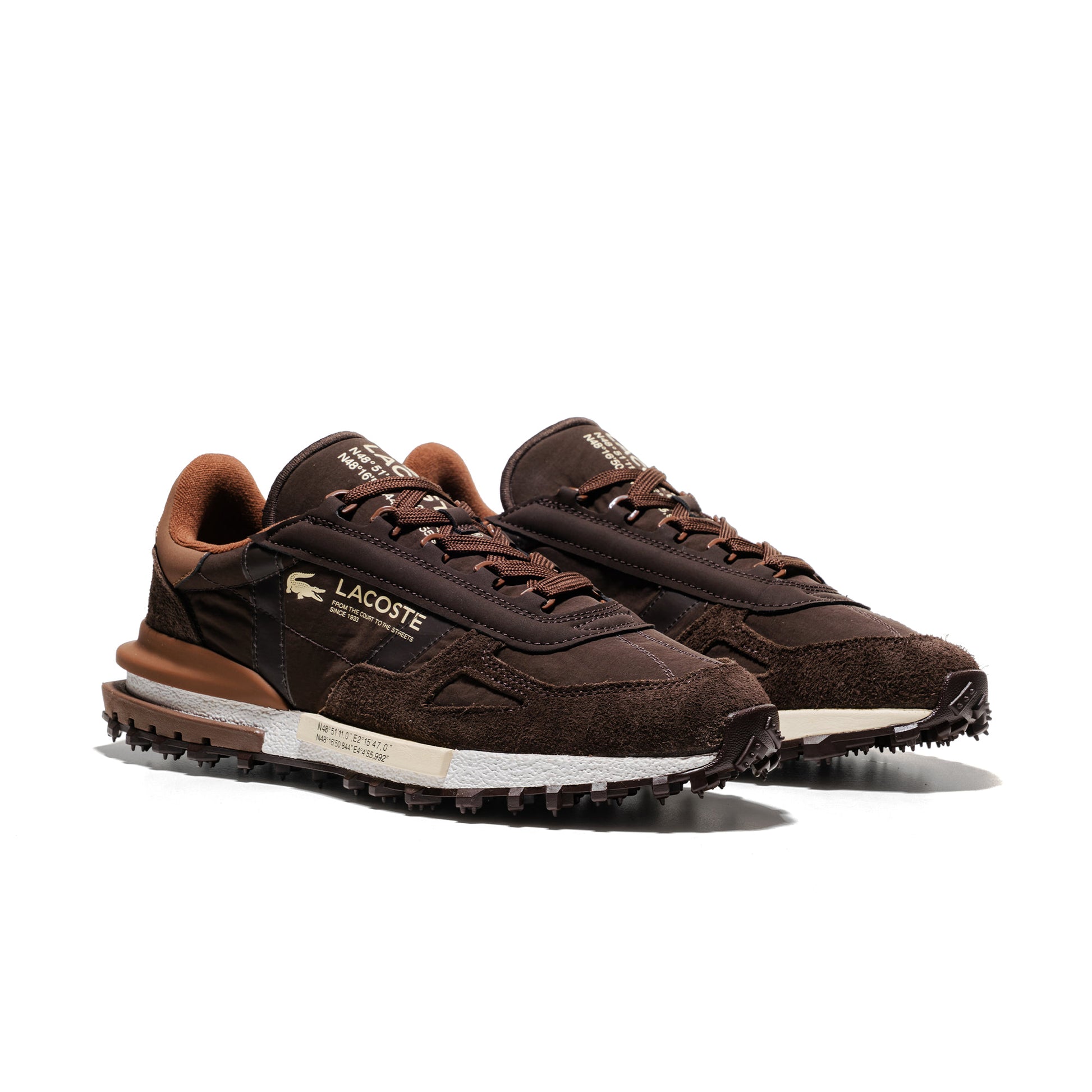 Lacoste Elite Active Dark Brown/Dark Brown  - 51SMA0042-DB2