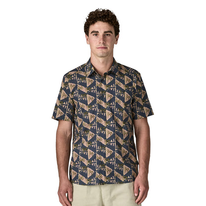 Patagonia Go To Shirt Jaguar Geo: Dolomite Blue  - 52691-JGDO