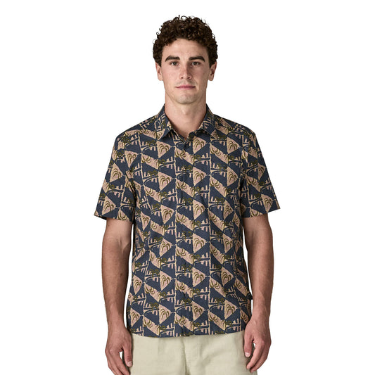 Patagonia Go To Shirt Jaguar Geo: Dolomite Blue  - 52691-JGDO