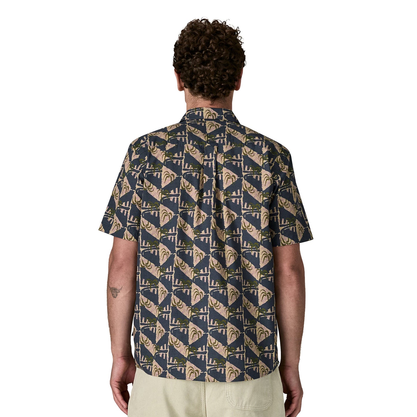 Patagonia Go To Shirt Jaguar Geo: Dolomite Blue  - 52691-JGDO