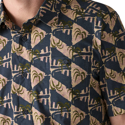 Patagonia Go To Shirt Jaguar Geo: Dolomite Blue  - 52691-JGDO