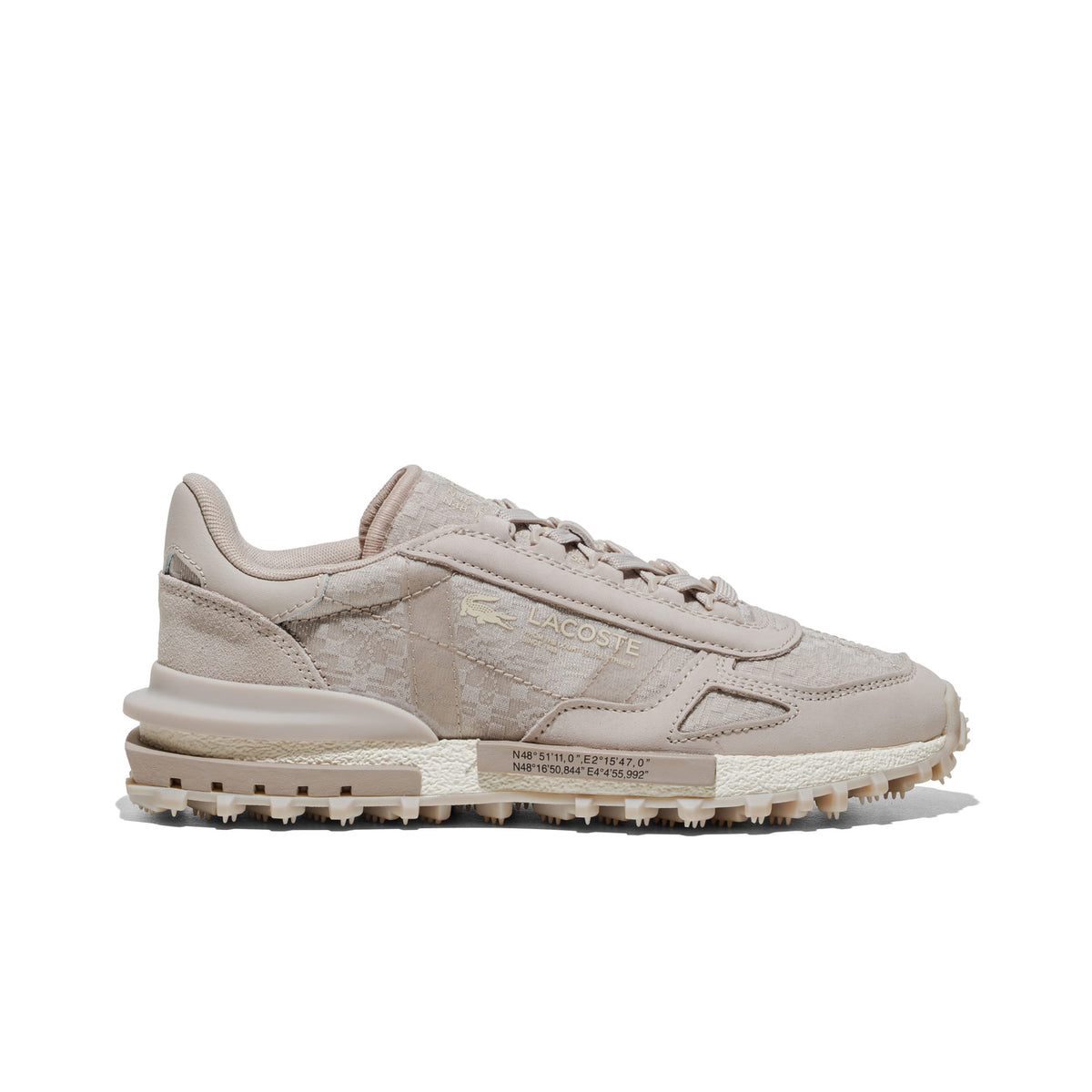 Lacoste Elite Active Grey/Off White  - 52SFA0065-1E7