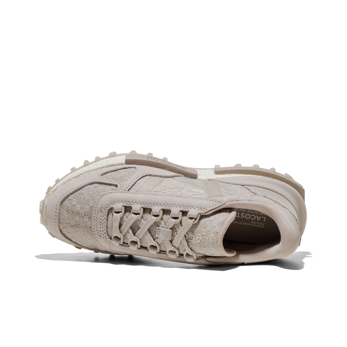 Lacoste Elite Active Grey/Off White  - 52SFA0065-1E7