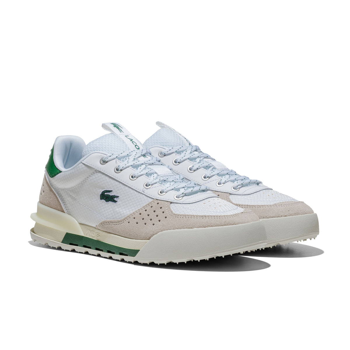 Lacoste Slam Break White/Dark Green  - 52SMA0016-1R5
