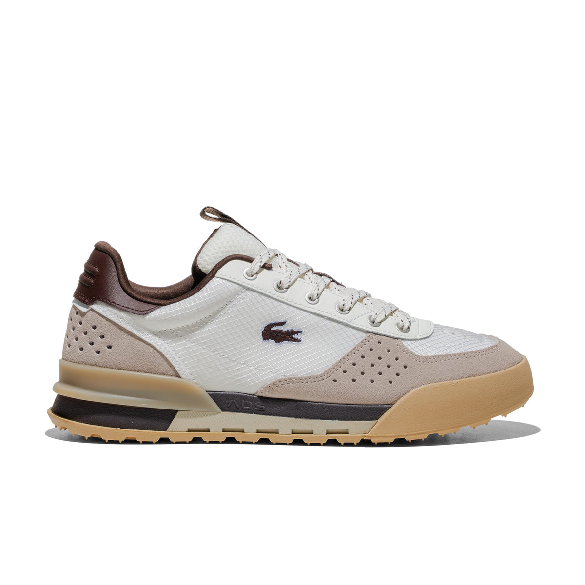 Lacoste Slam Break Off White/Dark Brown  - 52SMA0016-2F5