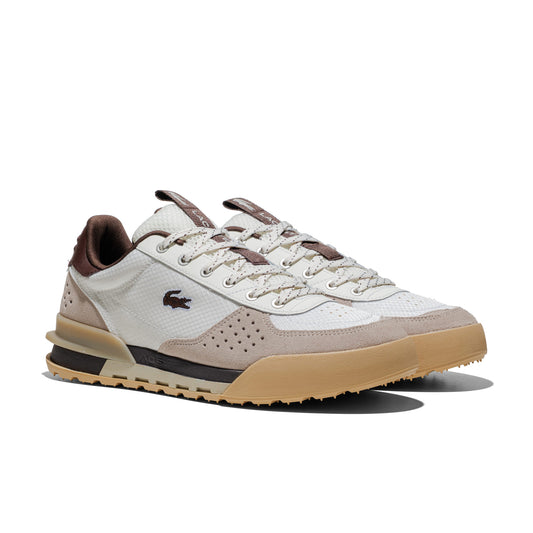 Lacoste Slam Break Off White/Dark Brown  - 52SMA0016-2F5