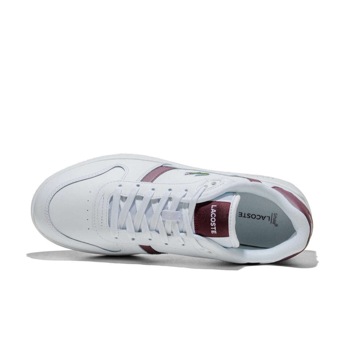 Lacoste T-Clip Set White/Burgundy  - 52SMA0041-2G1