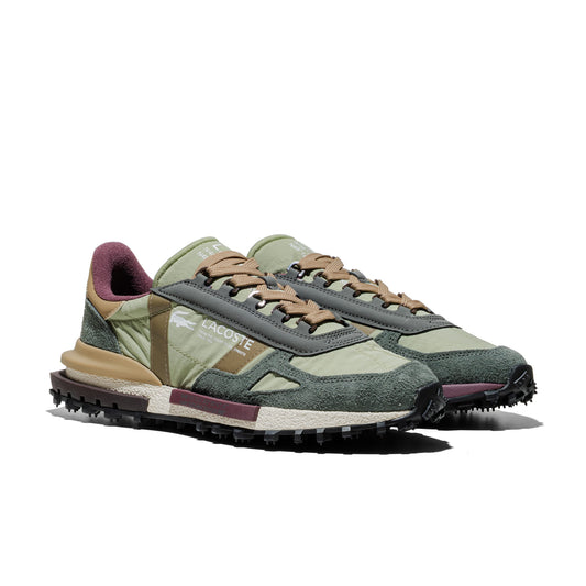 Lacoste Elite Active Dark Grey/Light Khaki  - 52SMA0087-5E7