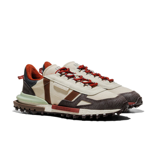 Lacoste Elite Active Light Tan/Dark Brown  - 52SMA0088-4D7