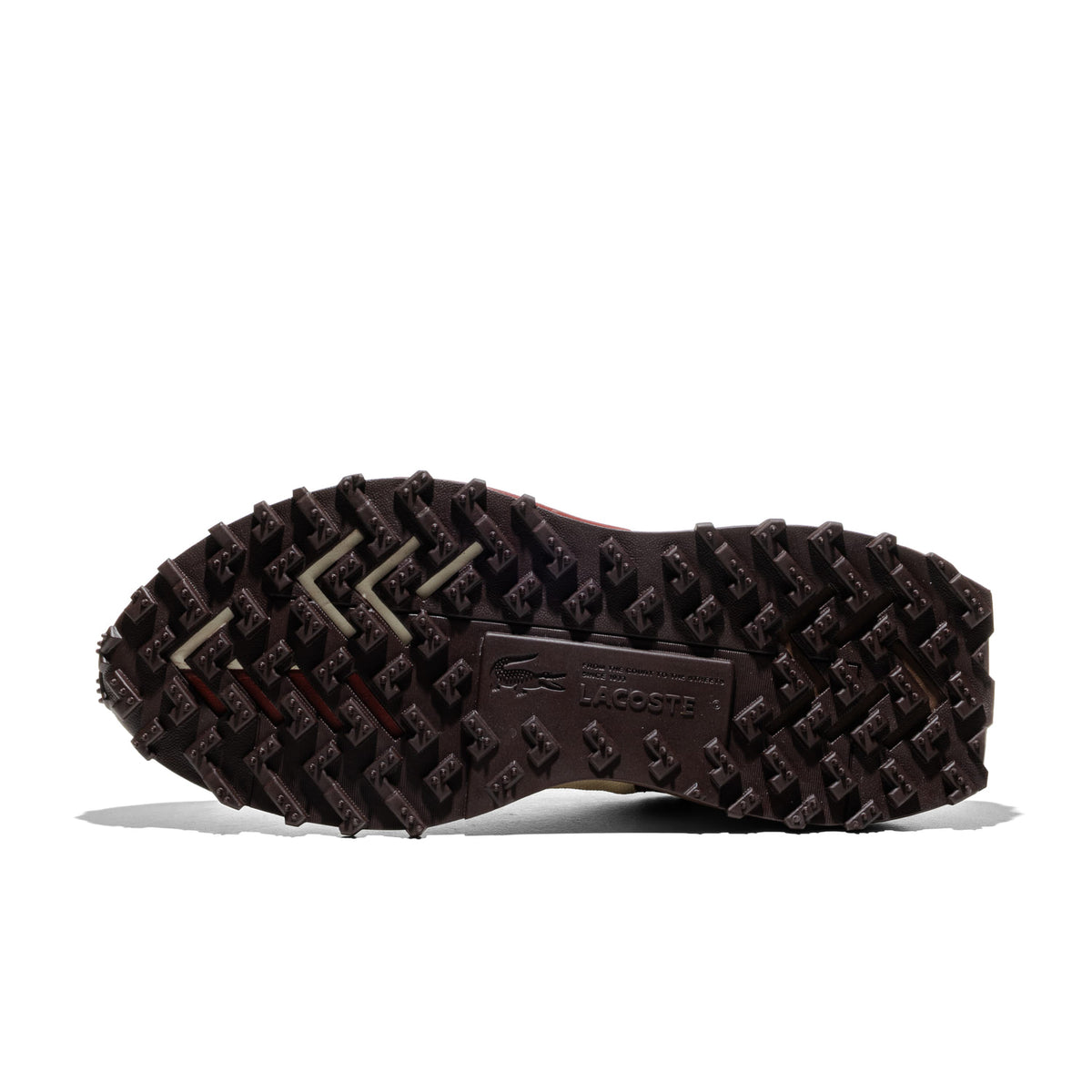 Lacoste Elite Active Light Tan/Dark Brown  - 52SMA0088-4D7