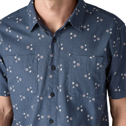 Patagonia Back Step Shirt Bouquet: DolomiteBlue  - 53142-BQDO