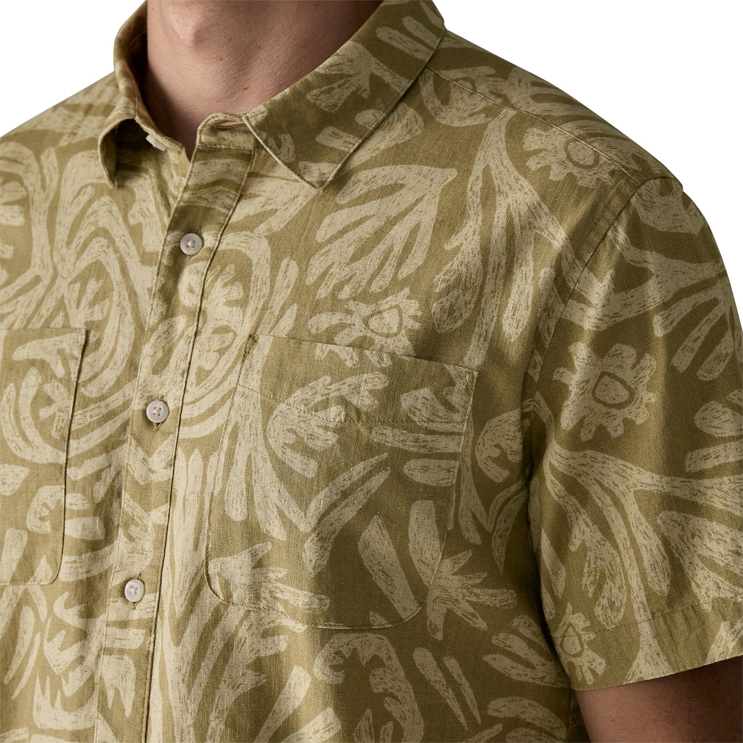 Patagonia Back Step Shirt Earthen: Weathered Stone  - 53142-ENWS