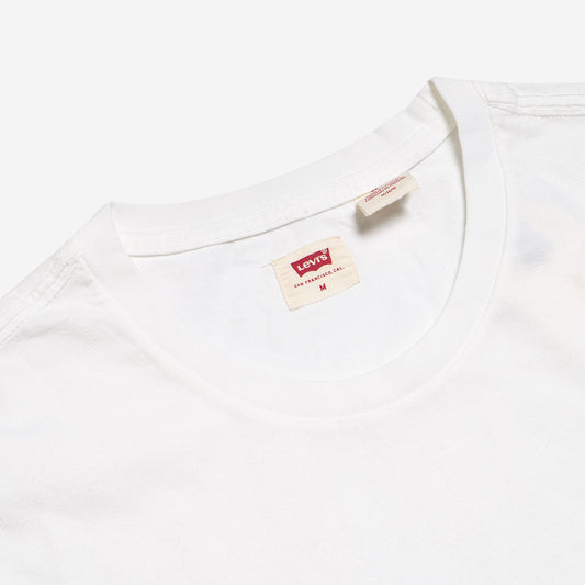 Levis SS Original Housemark Tee White  - 56605-0000