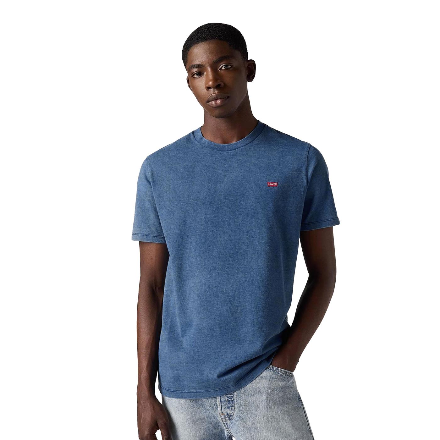 Levis SS Original Housemark Tee True Indigo Dark Indigo  - 56605-0255