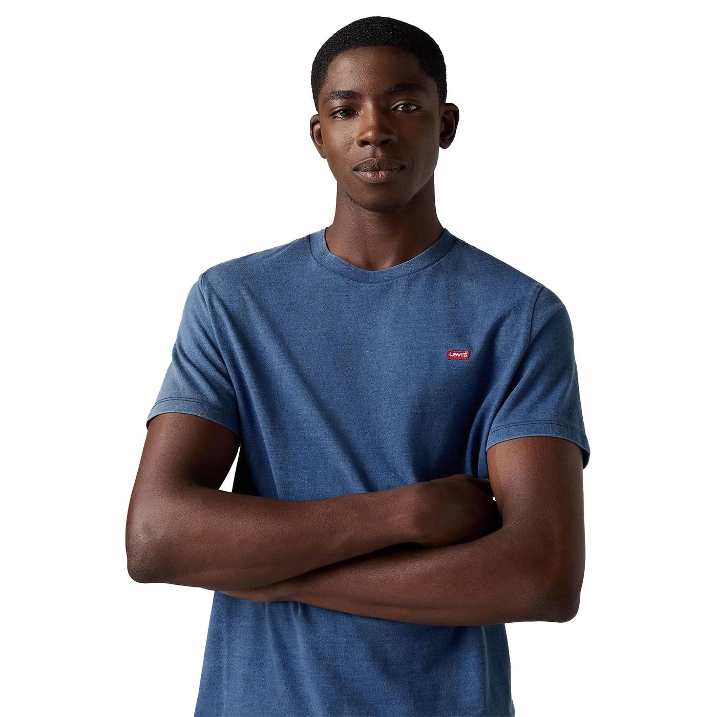 Levis SS Original Housemark Tee True Indigo Dark Indigo  - 56605-0255