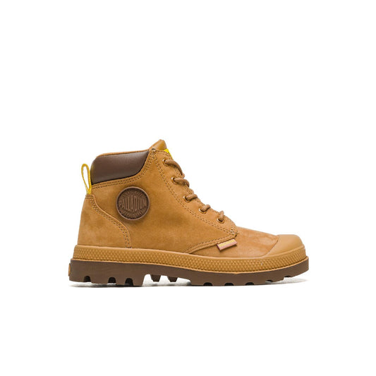 Palladium Pampa Hi Cuff WP OZ Mahogany  - 57216-257-M
