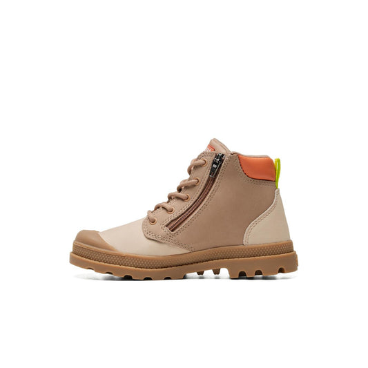 Palladium Pampa Hi Cuff WP OZ Beige Tan/Nude Brown  - 57216-262-M