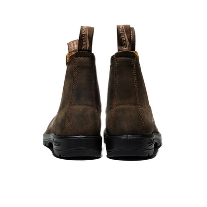 Blundstone Elastic Sided Boot Lined Rustic Brown  - 585