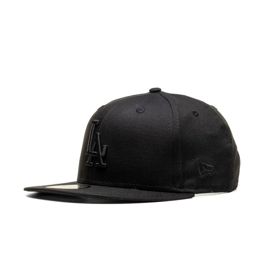 New Era MLB BOB 9Fifty LA Dodgers Cap Black/Black  - 60245398
