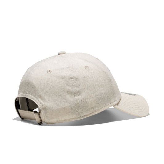 New Era Linen 9Forty NY Yankees Stone/White  - 60357963