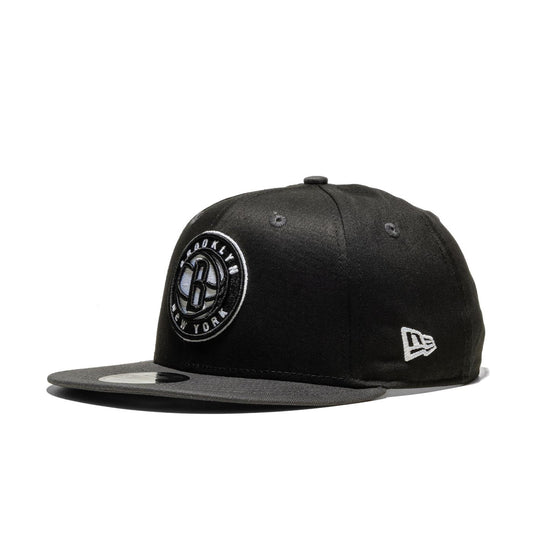 New Era Team Colour NBA 9Fifty Brooklyn Nets Black/Gray  - 60565141