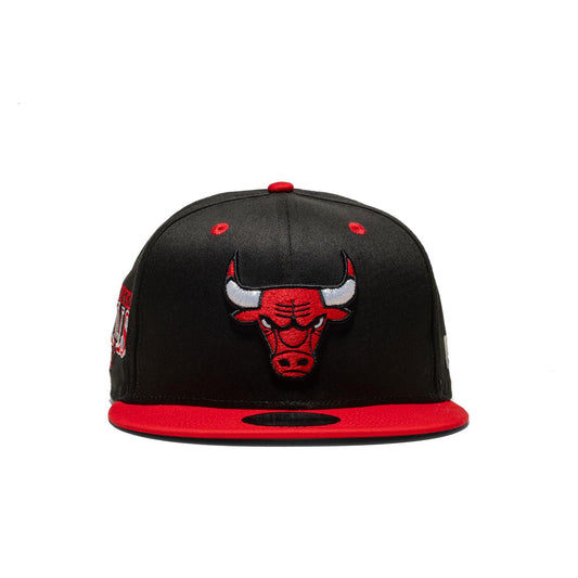 New Era Team Colour NBA 9Fifty Chicago Bulls Black/Red  - 60565142