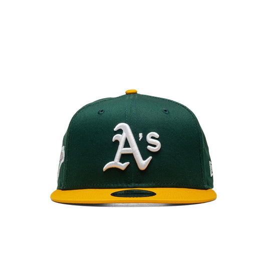 New Era Team Colour MLB 9Fifty Oakland Athletics Dark Green  - 60565156