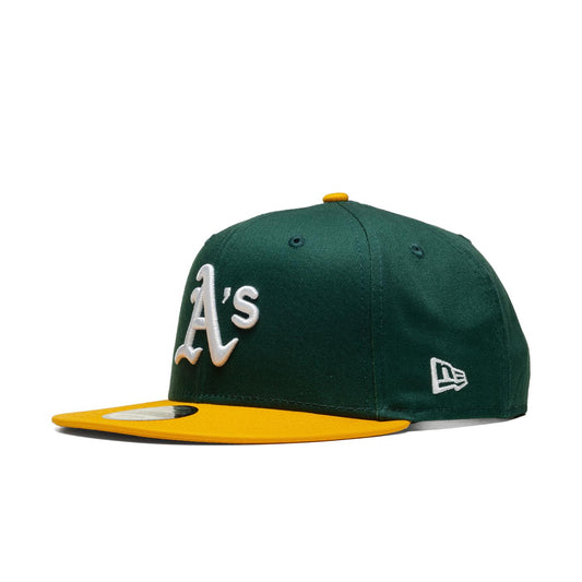 New Era Team Colour MLB 9Fifty Oakland Athletics Dark Green  - 60565156