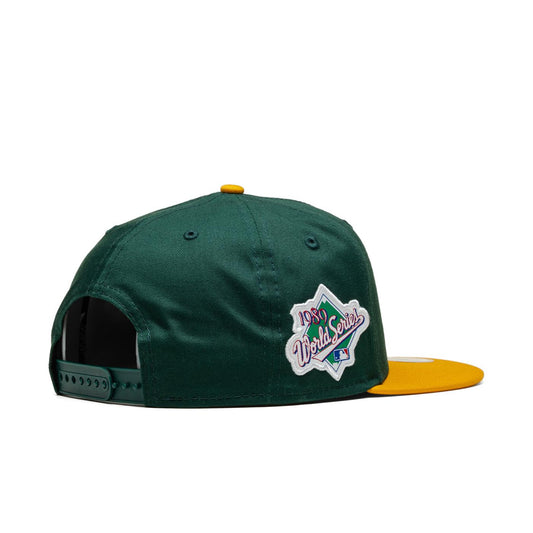 New Era Team Colour MLB 9Fifty Oakland Athletics Dark Green  - 60565156