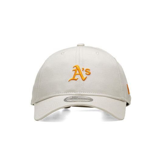 New Era Washed 9Forty Oakland Athletics Off White/Gold  - 60565339