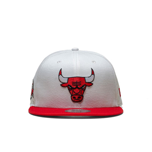 New Era White Crown Patch 9Fifty Chicago Bulls Red/White  - 60565362