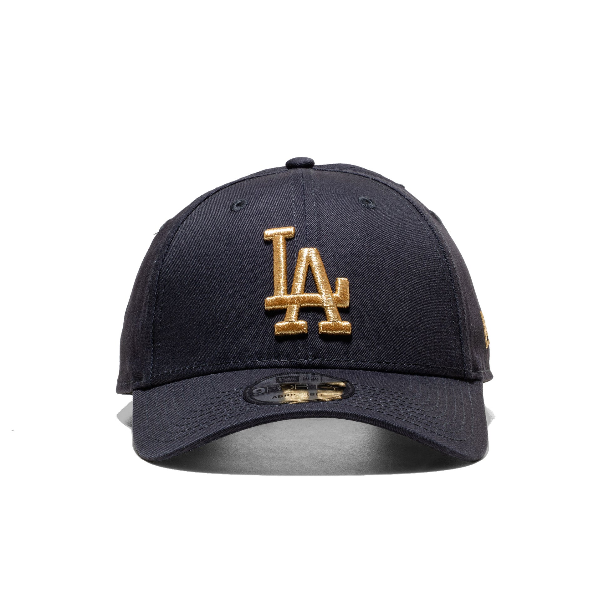 New Era Metallic 9Forty LA Dodgers Navy/Metallic Gold  - 60595193