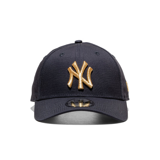 New Era Metallic 9Forty NY Yankees Navy/Metallic Gold  - 60595195
