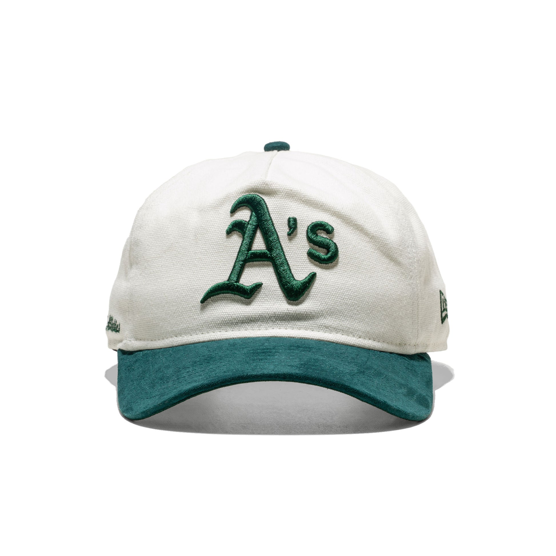 New Era Script PC Golfer Oakland Athletics Ivory/Dark Green  - 60595252