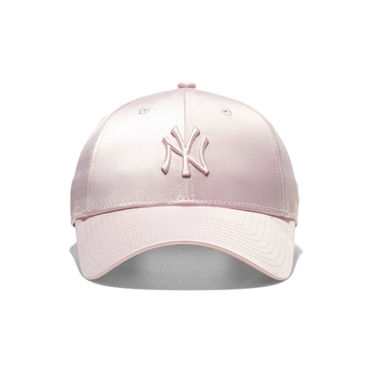 New Era Wmns Satin 9Forty NY Yankees Pastel Pink  - 60595369
