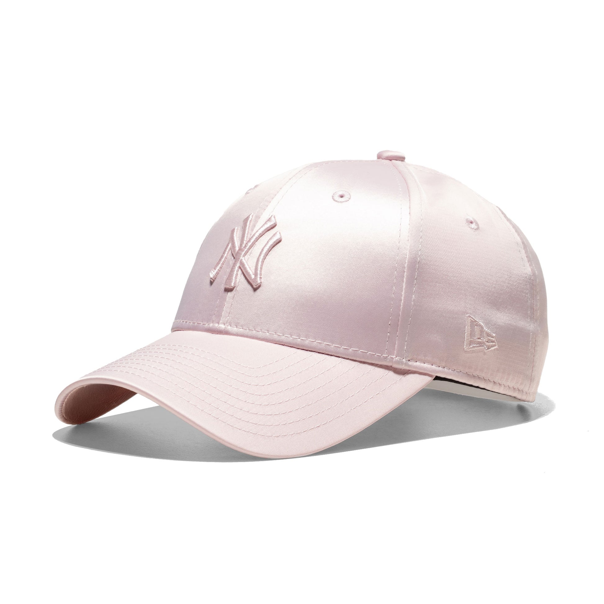 New Era Wmns Satin 9Forty NY Yankees Pastel Pink  - 60595369