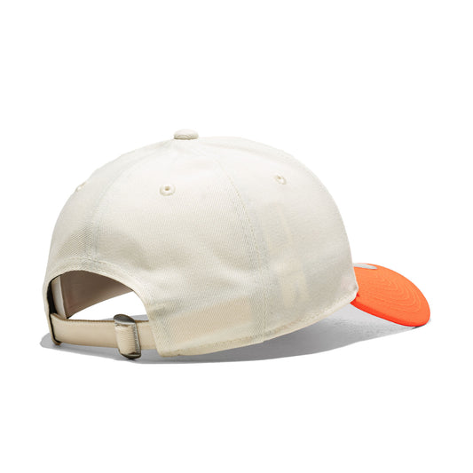 New Era Contrast Visor 9Forty McLaren Off White/Orange  - 60595708