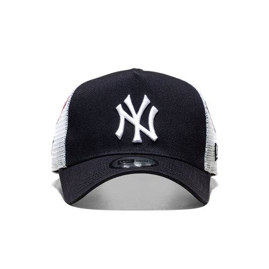 New Era Multi Patch Trucker NY Yankees Navy  - 60667553