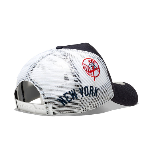 New Era Multi Patch Trucker NY Yankees Navy  - 60667553