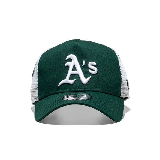 New Era Multi Patch Trucker Oakland Athletics Dark Green  - 60667554