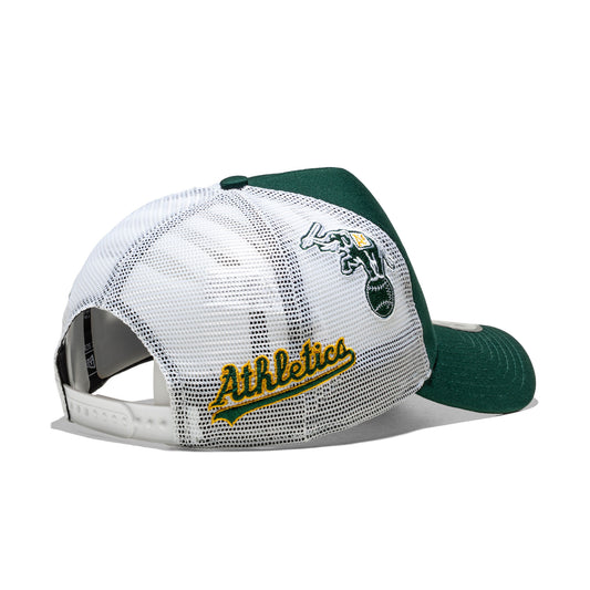 New Era Multi Patch Trucker Oakland Athletics Dark Green  - 60667554