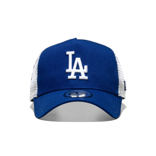 New Era Multi Patch Trucker LA Dodgers Dark Royal  - 60667555