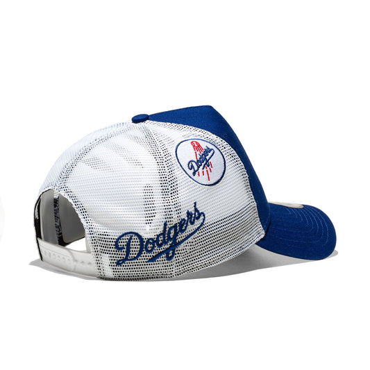 New Era Multi Patch Trucker LA Dodgers Dark Royal  - 60667555