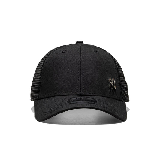 New Era Flawless 9Forty Trucker NY Yankees Black  - 60667656