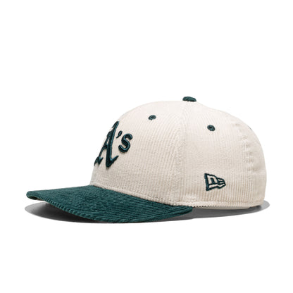 New Era MLB Cord 59Fifty LP Oakland Athletics Cream/Green  - 60691126