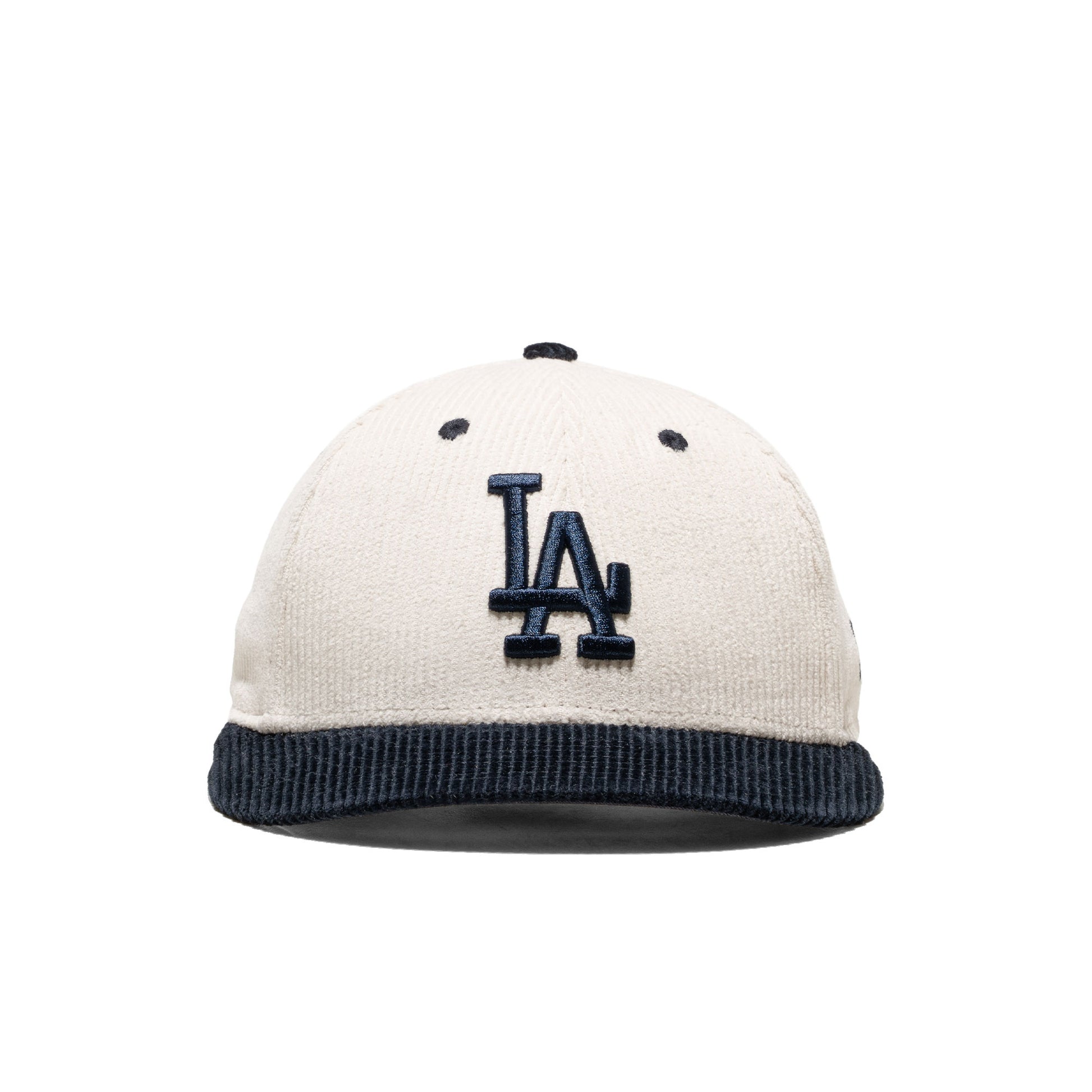 New Era MLB Cord 59Fifty LP LA Dodgers Cream/Navy  - 60691128