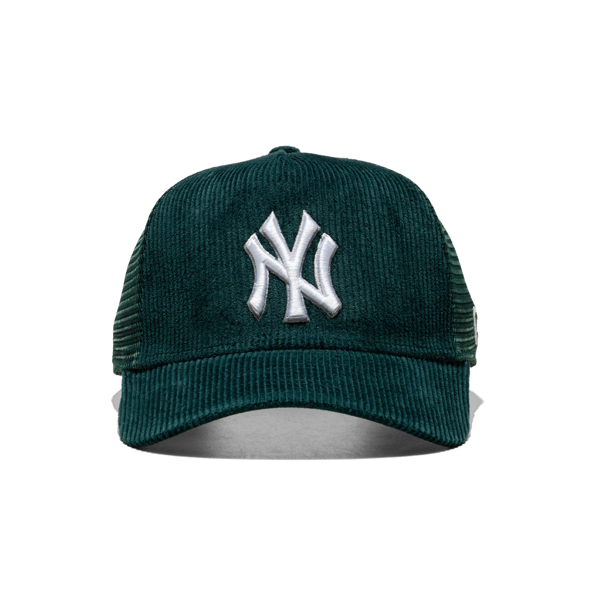 New Era Cord Trucker NY Yankees Dark Kelly Green  - 60691236